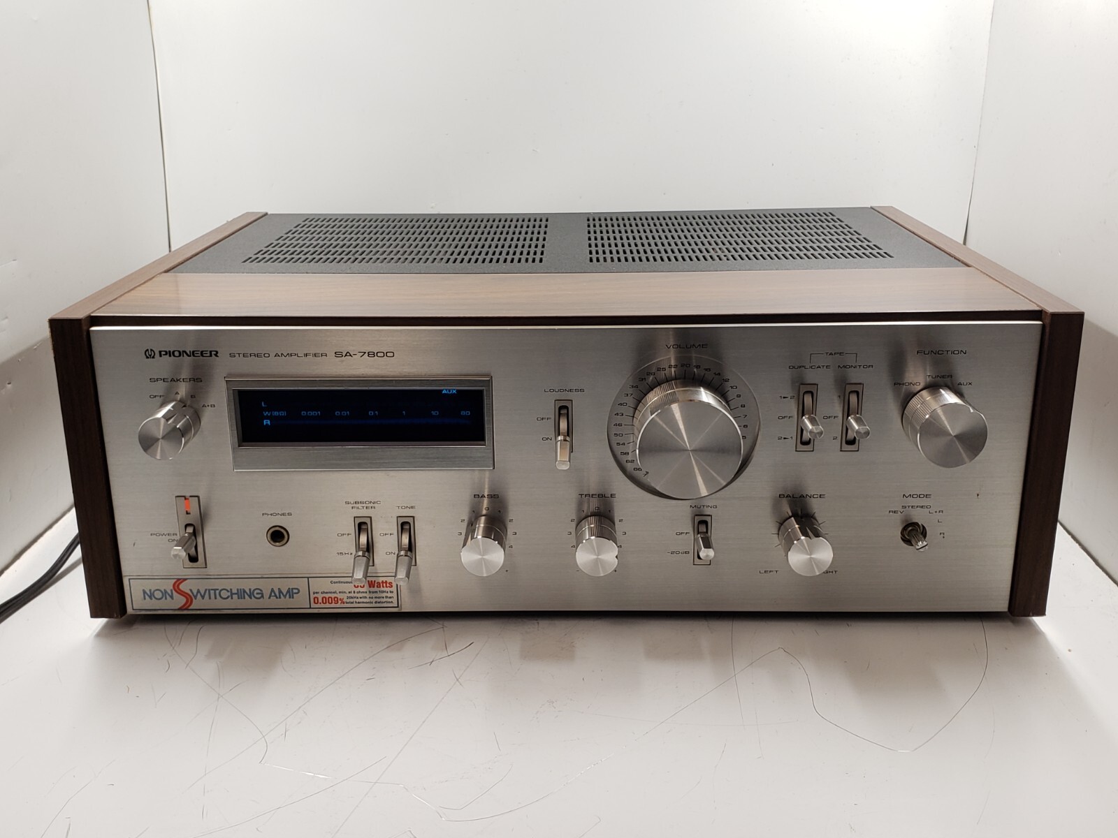 Pioneer SA-7800 Stereo Amplifier Receiver Non Switching Amp