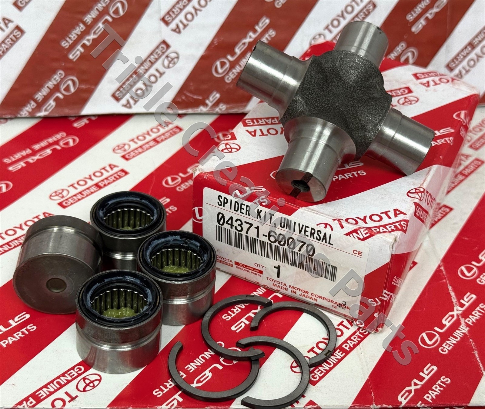 Toyota Genuine 04371-60070 Spider Kit Front Propeller Shaft