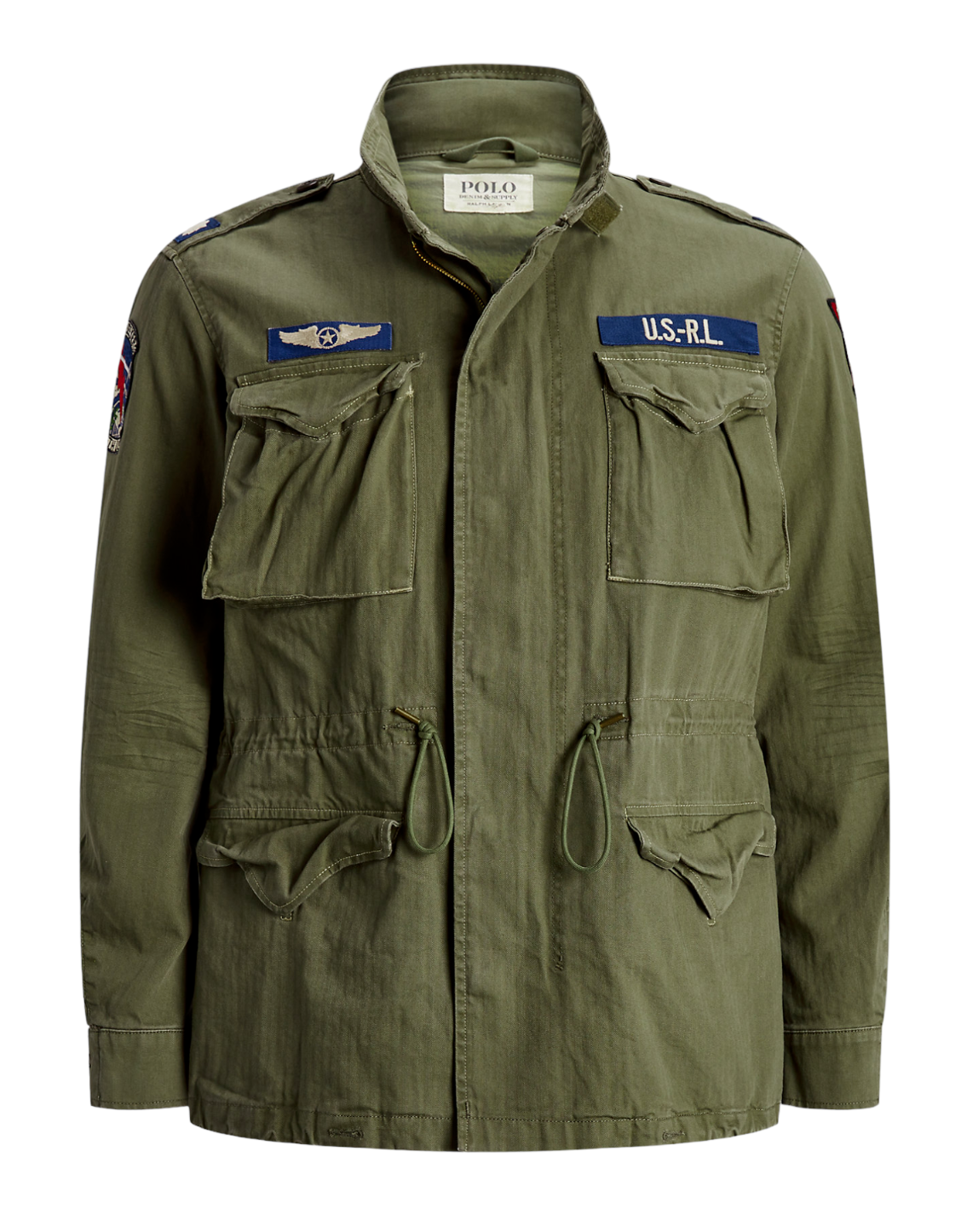 Polo Ralph Lauren Denim & Supply Military M-65 Combat Field Patch