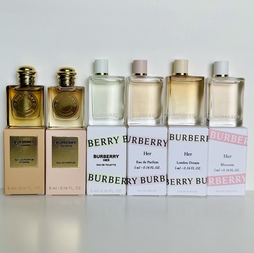 Burberry Goddess & Burberry Her Perfume Collection Mini Splash 5ml