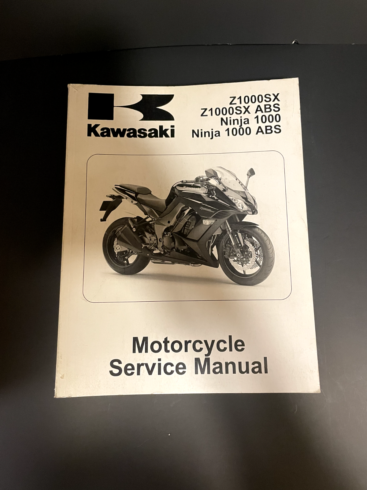 2011 Kawasaki OEM ZX1000SX Ninja 1000 Motorcycle Service Manual