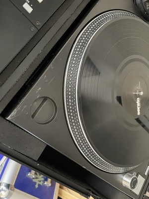 Technics SL-1200MK5 pair set Black DJ Turntable record player | eBay