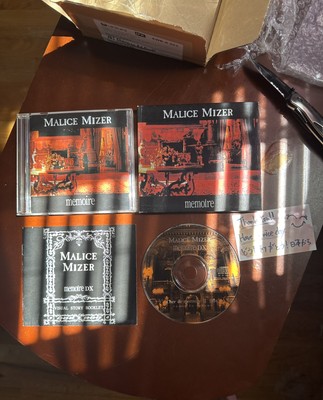 Malice Mizer Memoire DX CD Japan Rare Edition with Booklet used | eBay