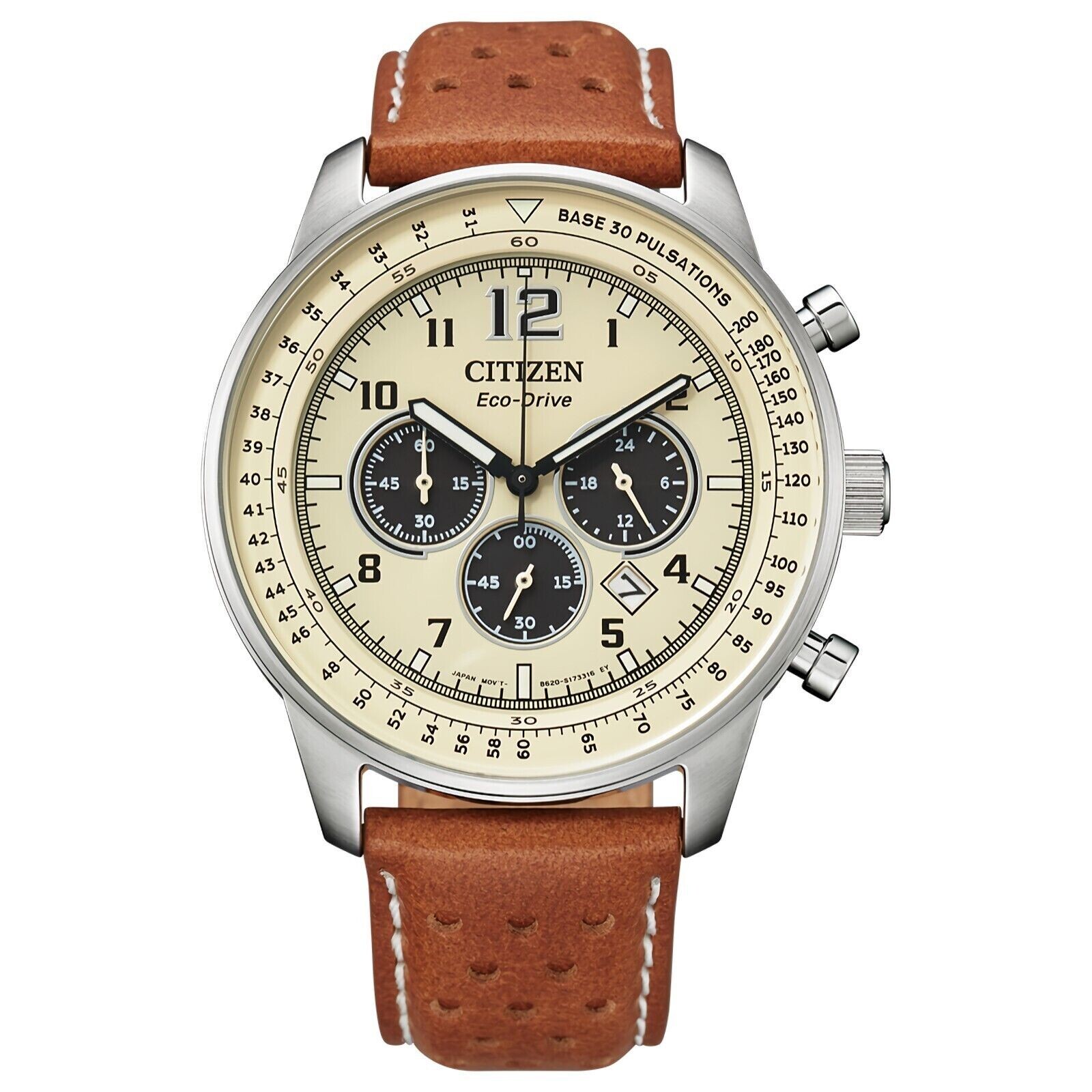 Citizen Men's CA4500-08X Eco-Drive Chronograph Stainless Steel