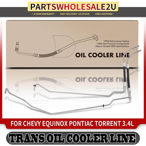 Transmission Oil Cooler Line Assembly for Chevy Equinox Pontiac