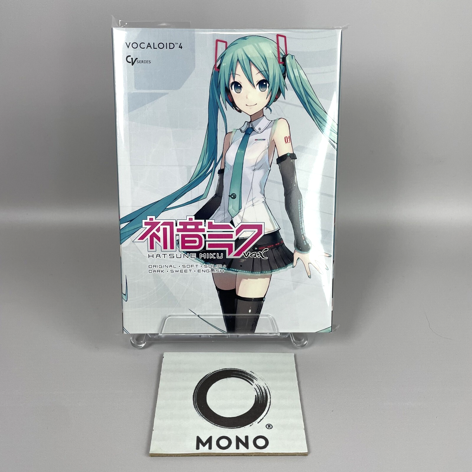 CRYPTON VOCALOID4 Hatsune Miku V4X incl. ENGLISH PACKAGE Software