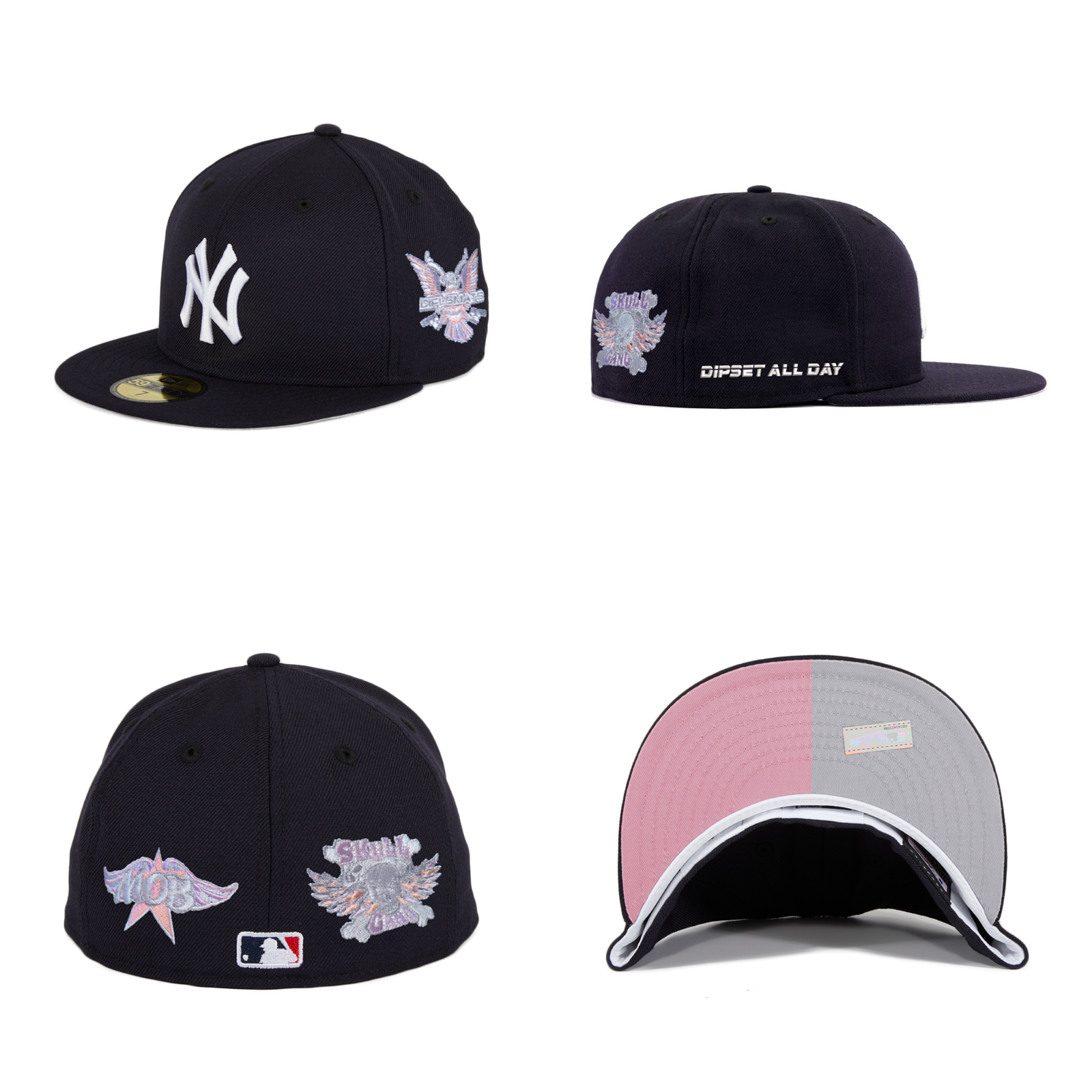 Dipset Diplomats New York Yankees 59FIFTY New Era Fitted ByrdGang