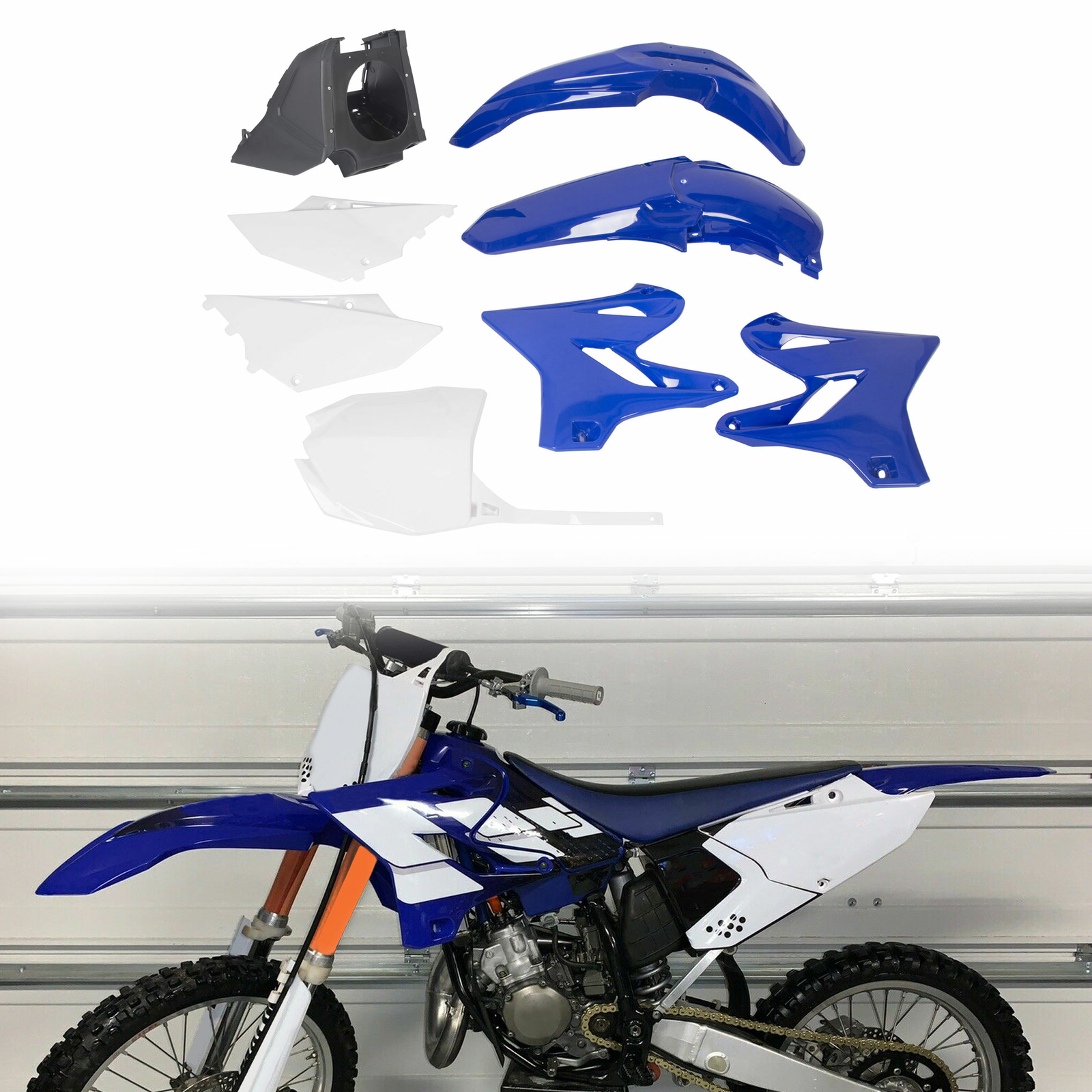 Restyle Complete Plastic Kit Set 2018 Style For Yamaha YZ125 YZ250