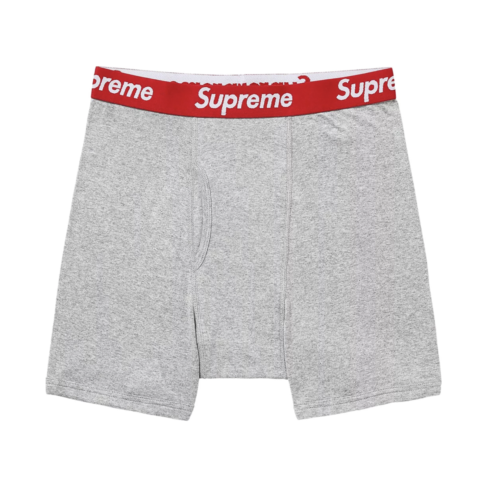 Supreme x Hanes Boxer Briefs Grey | eBay