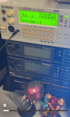 Yamaha MU 1000 Tone Generator MOTIF Sound Module working | eBay