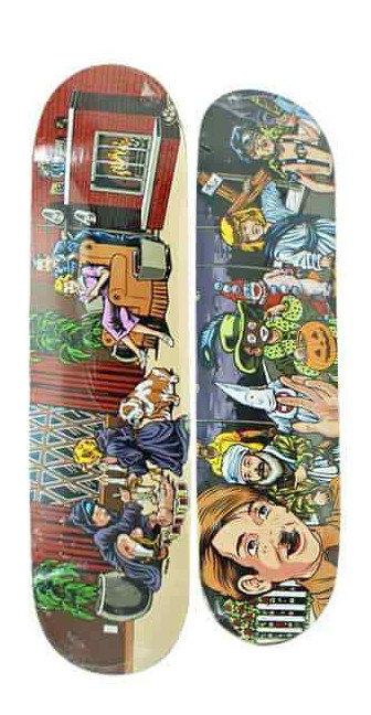 Rare Sean Cliver x Supreme Skateboard Ritual & Halloween Skate