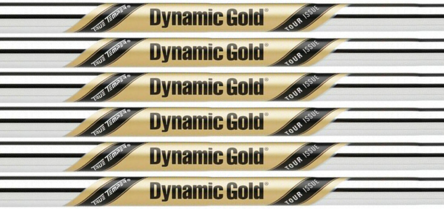 True Temper Dynamic Gold Tour Issue S400 Stiff Flex Shafts 5-PW