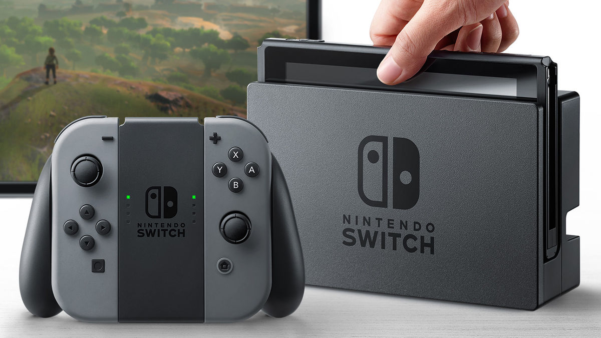 ジャンクNintendo Switch グレー 本体 全付属品 Nintendo Switch