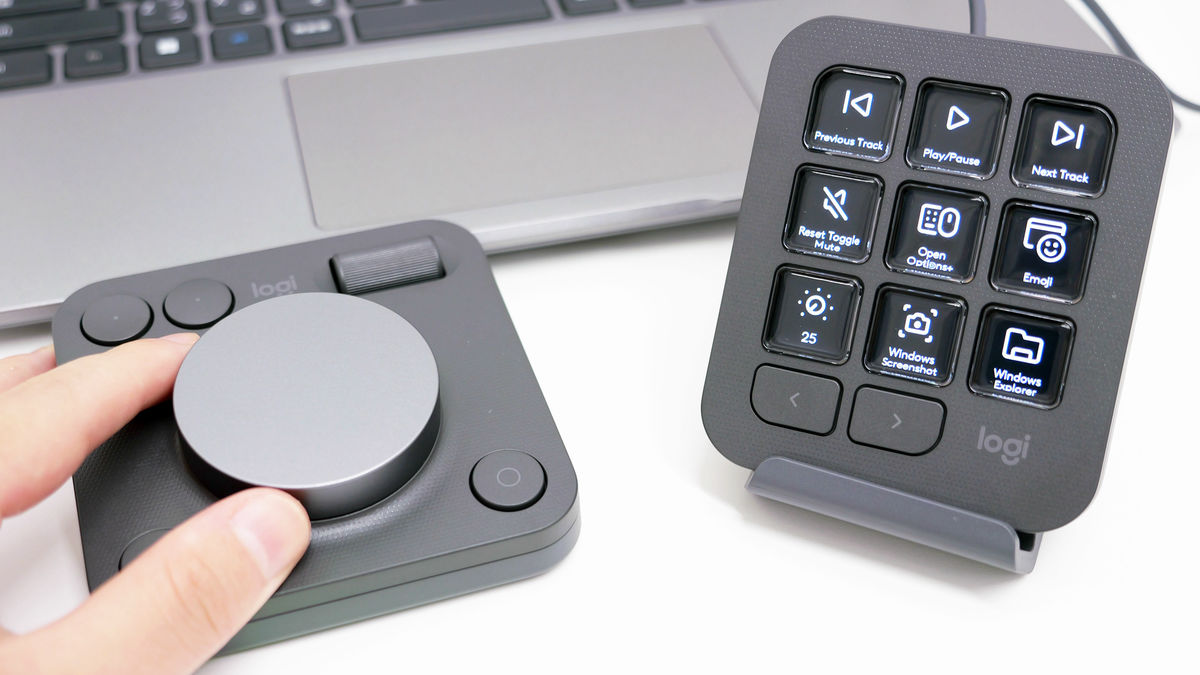 ロジクールMXシリーズ初の左手デバイス「MX Creative Console」フォト