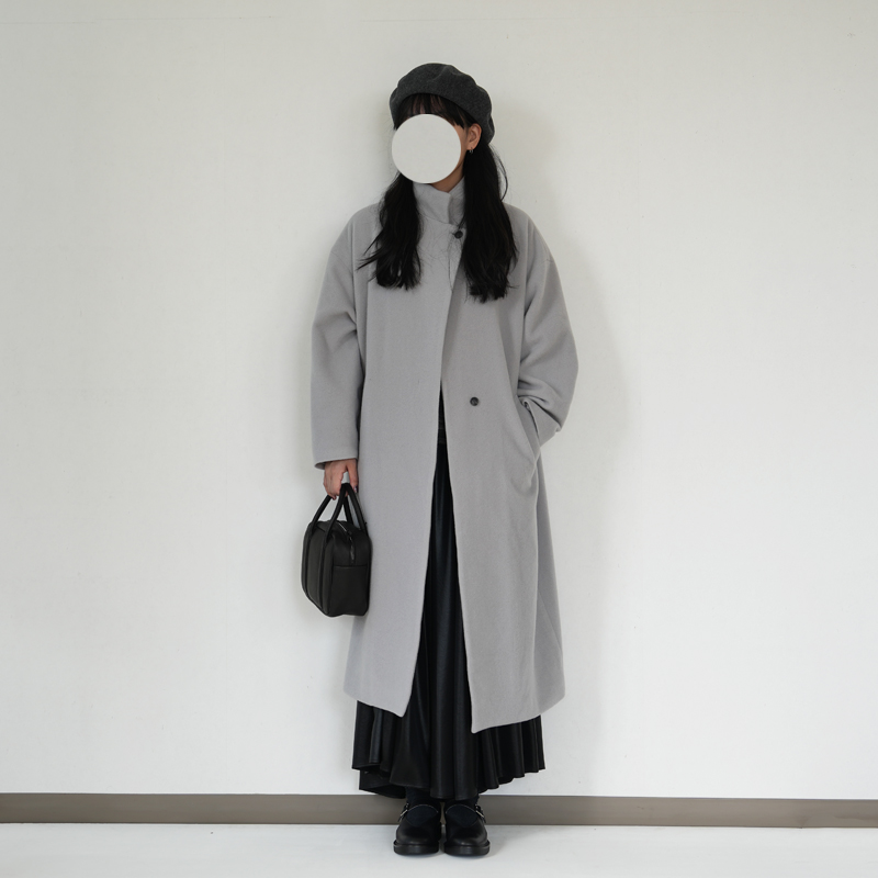 ロングコートで大人な雰囲気に。【mizuiro ind】 - BLOG