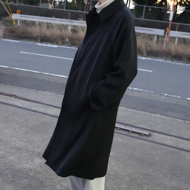 COMOLI(コモリ) ◇ウールギャバ バルカラーコート - BLOG