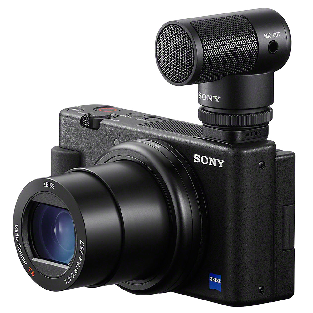 Sony Announces ECM-G1 Ultracompact Camera-Mount Vlogger Shotgun Mic