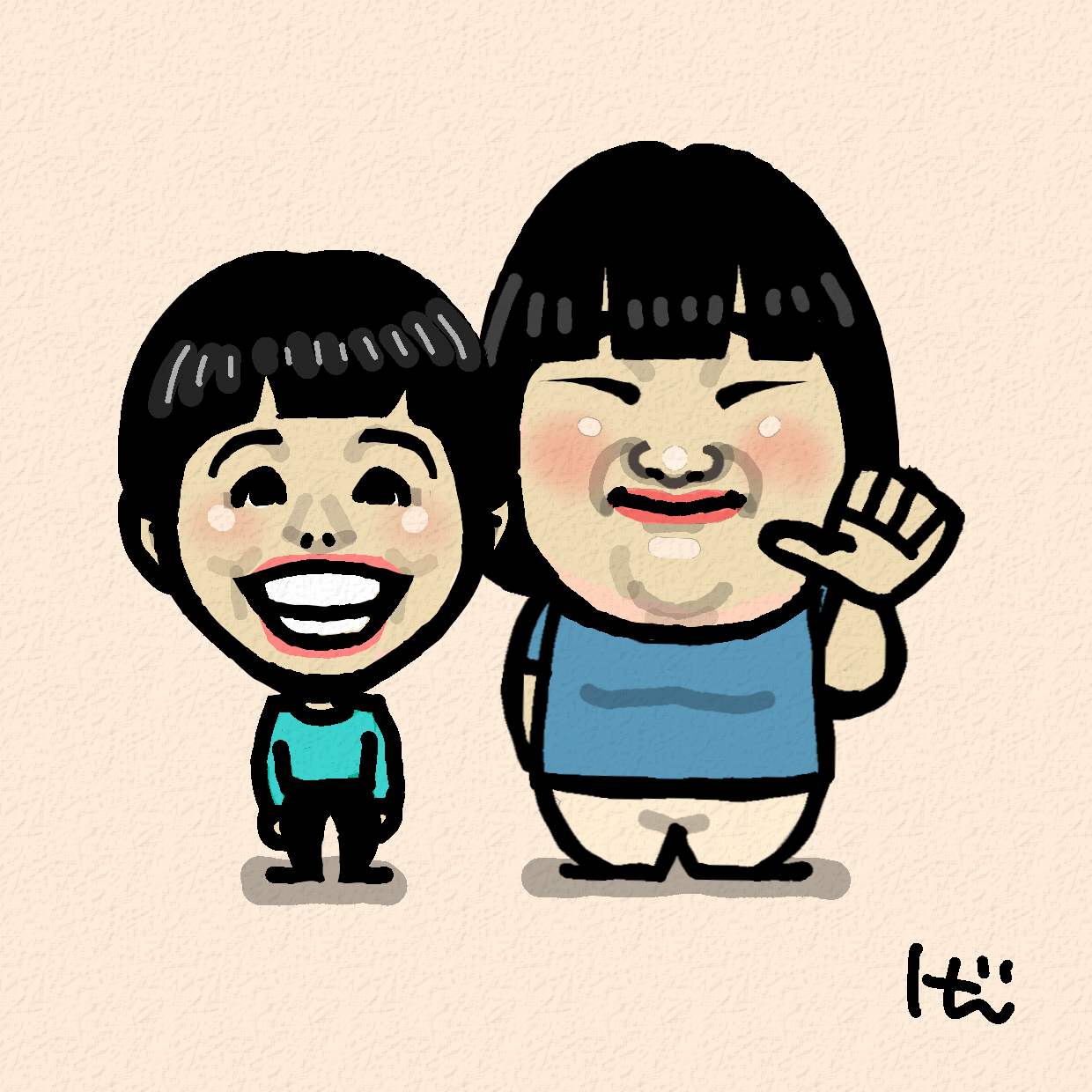 似顔絵】ヨネダ2000さん。