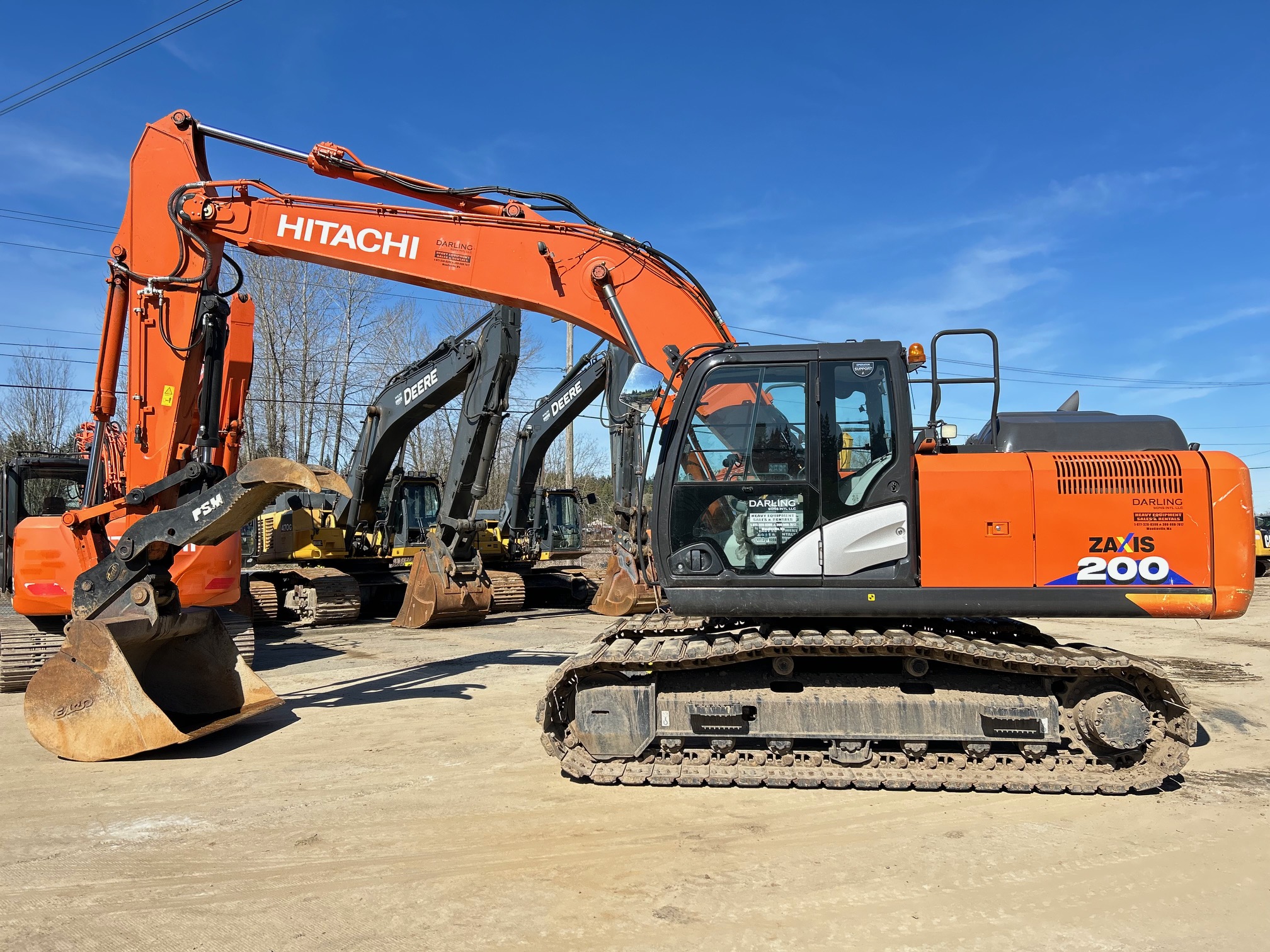 2020 HITACHI ZX200-6 - Darling Sons Intl