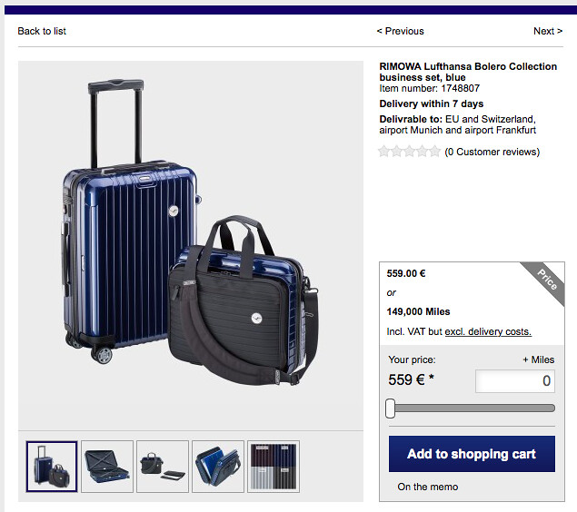 リモワのルフトハンザモデル…ご縁がなかったっぽいよね。 | 姉御の一人