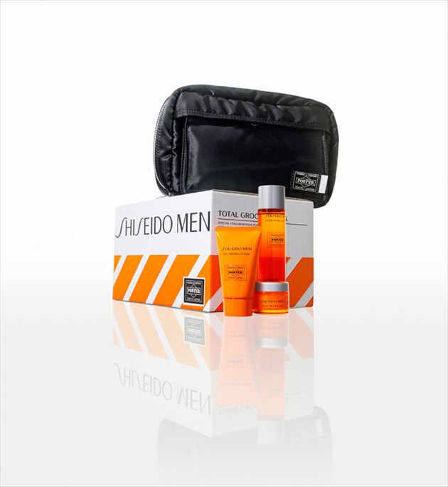 PORTERポーチに「資生堂メン」美容グッズを入れた特別コラボ