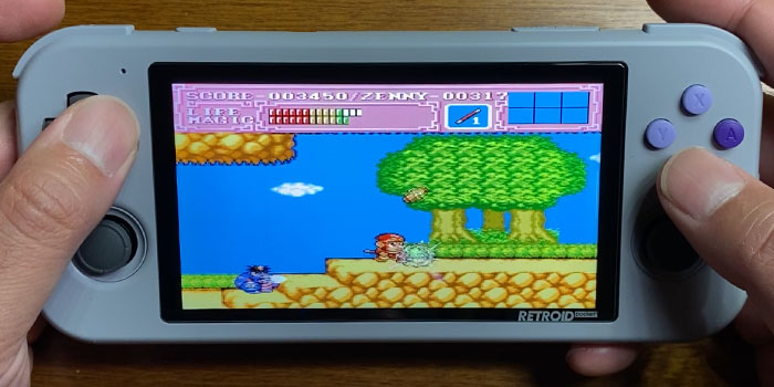 Retroid Pocket 3+の実機感想レビュー | 大阪のおじいさんの老後ブログ