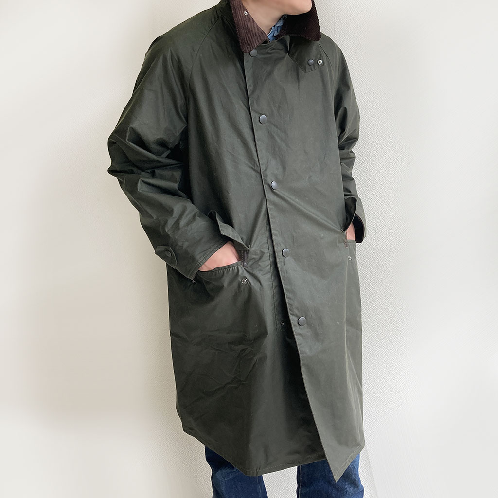 BARBOUR #KAPTAINSUNSHINE 3/4レングスコートを実際に着てみた感想