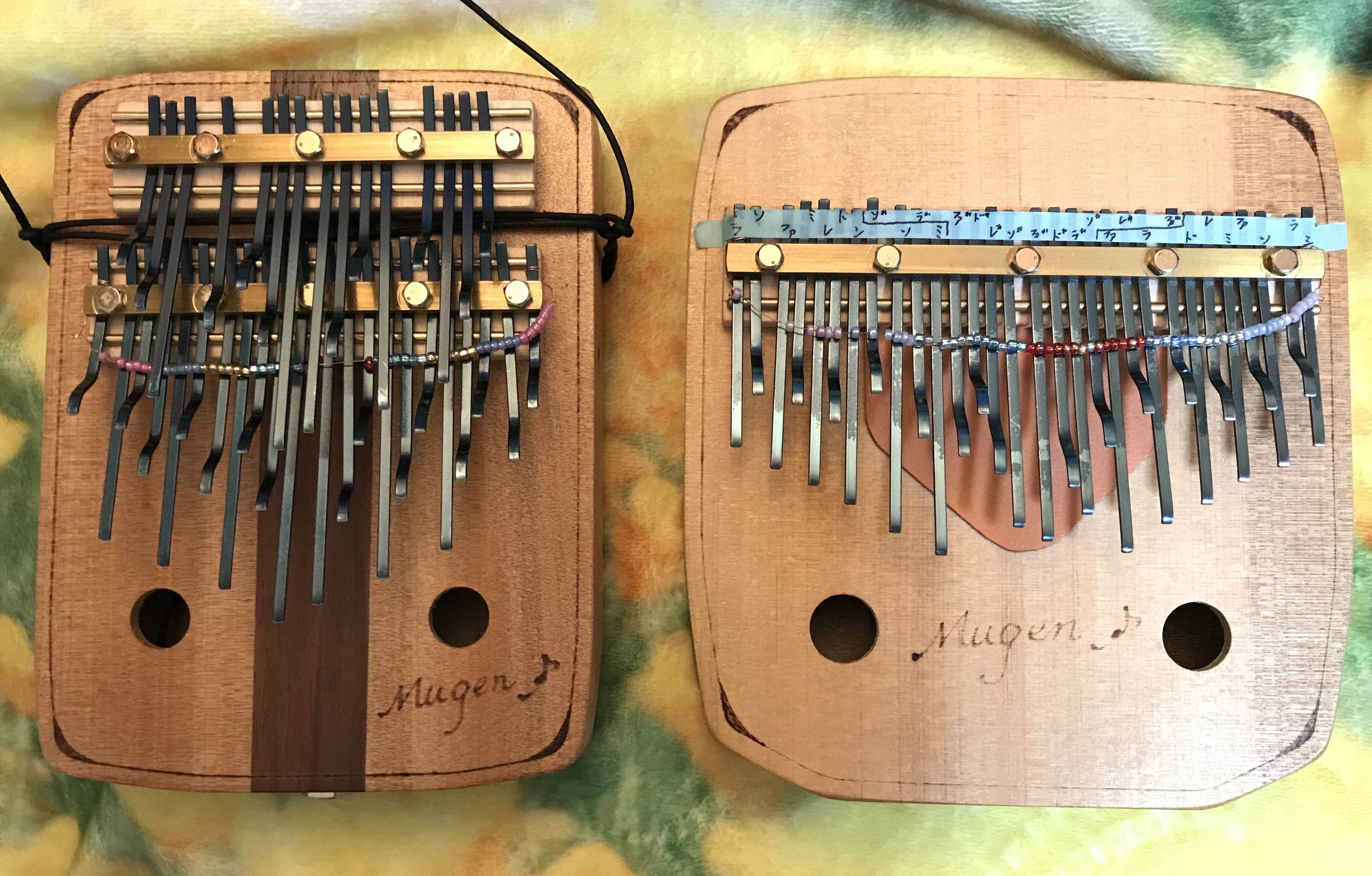 夢弦工房製の3オクターブカリンバを購入！音域からピンの配置まで