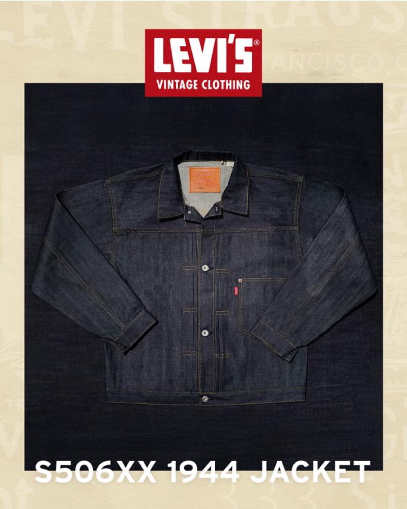 LEVI'S Vintage Clothing S506XX 1944 JACKET 正規店販売情報