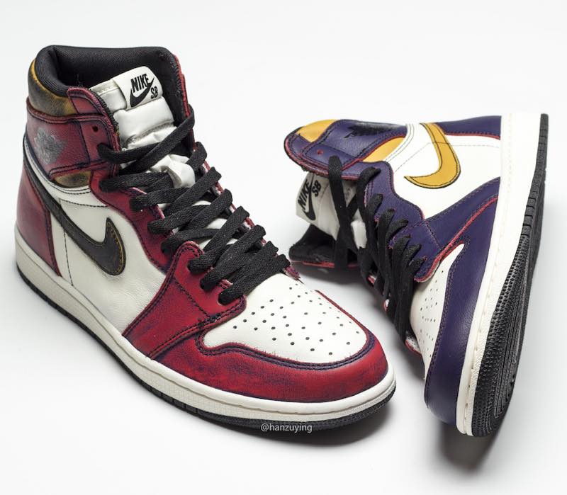 海外8月16日発売予定 NIKE SB x AIR JORDAN 1 HIGH OG DEFIANT “LA TO