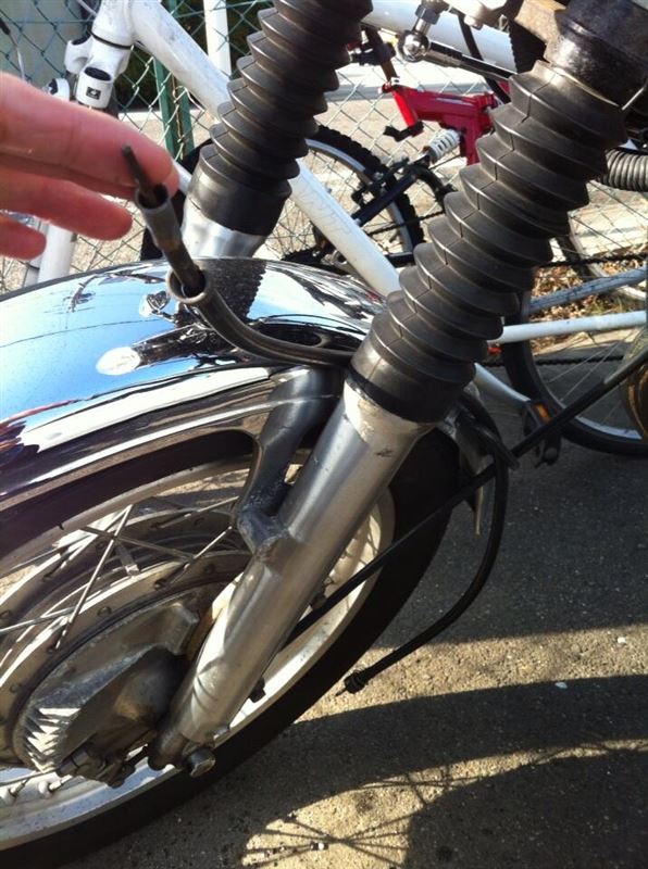 メーターケーブル交換 | SR400 Funny Innovation