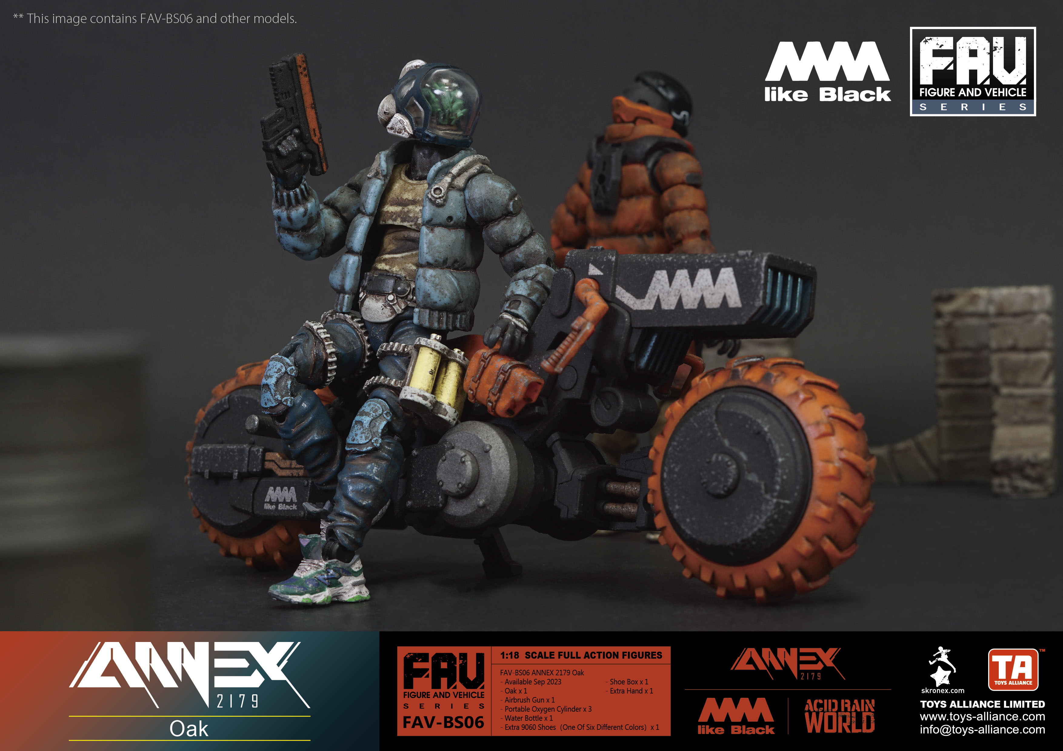 ACID RAIN x AAAA like Black x ANNEX 2179 FAV-BS06 Oak - Pocket In