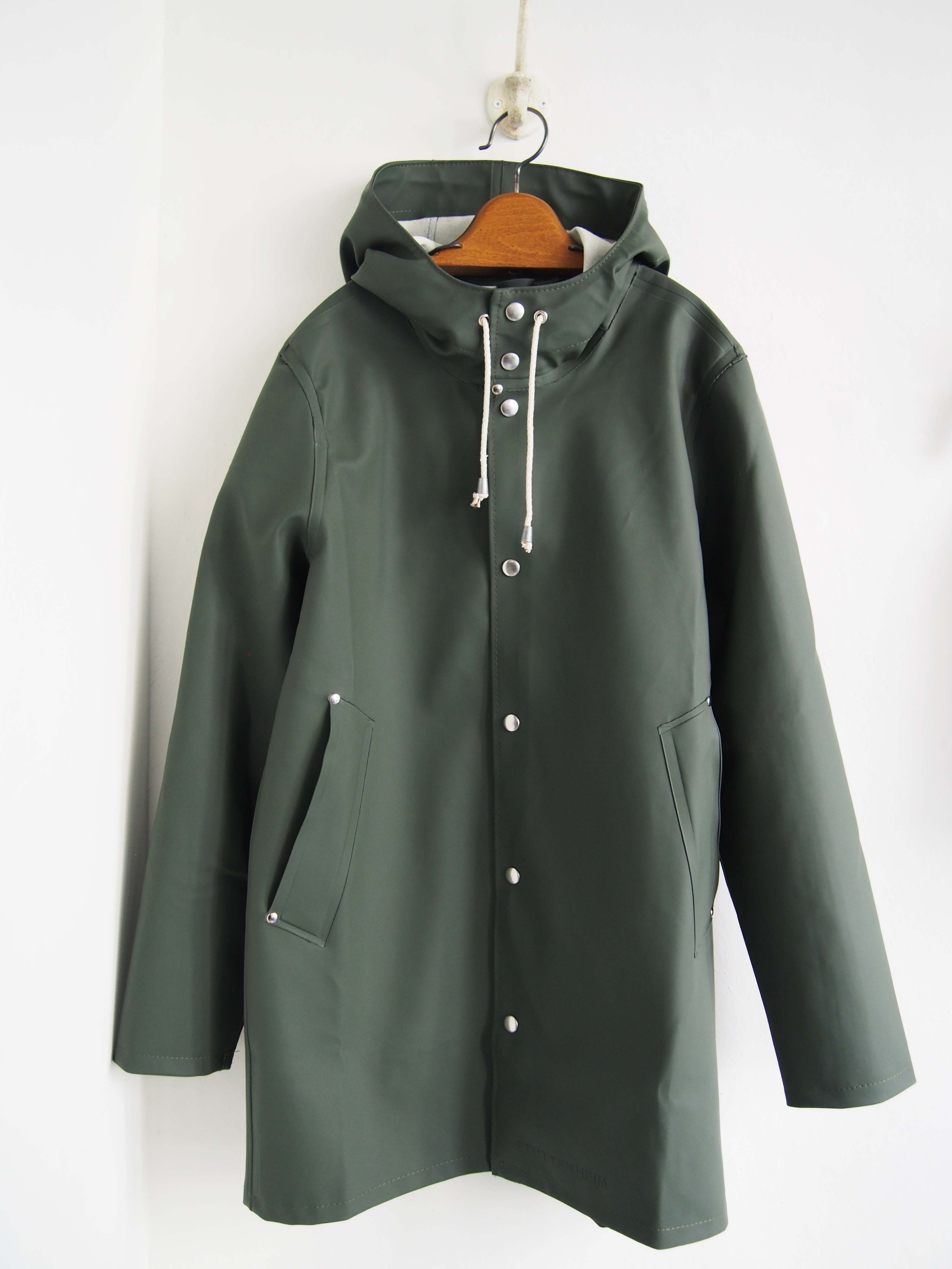 stutterheim ストゥッテルハイム レインコート緑 stutterheim ス