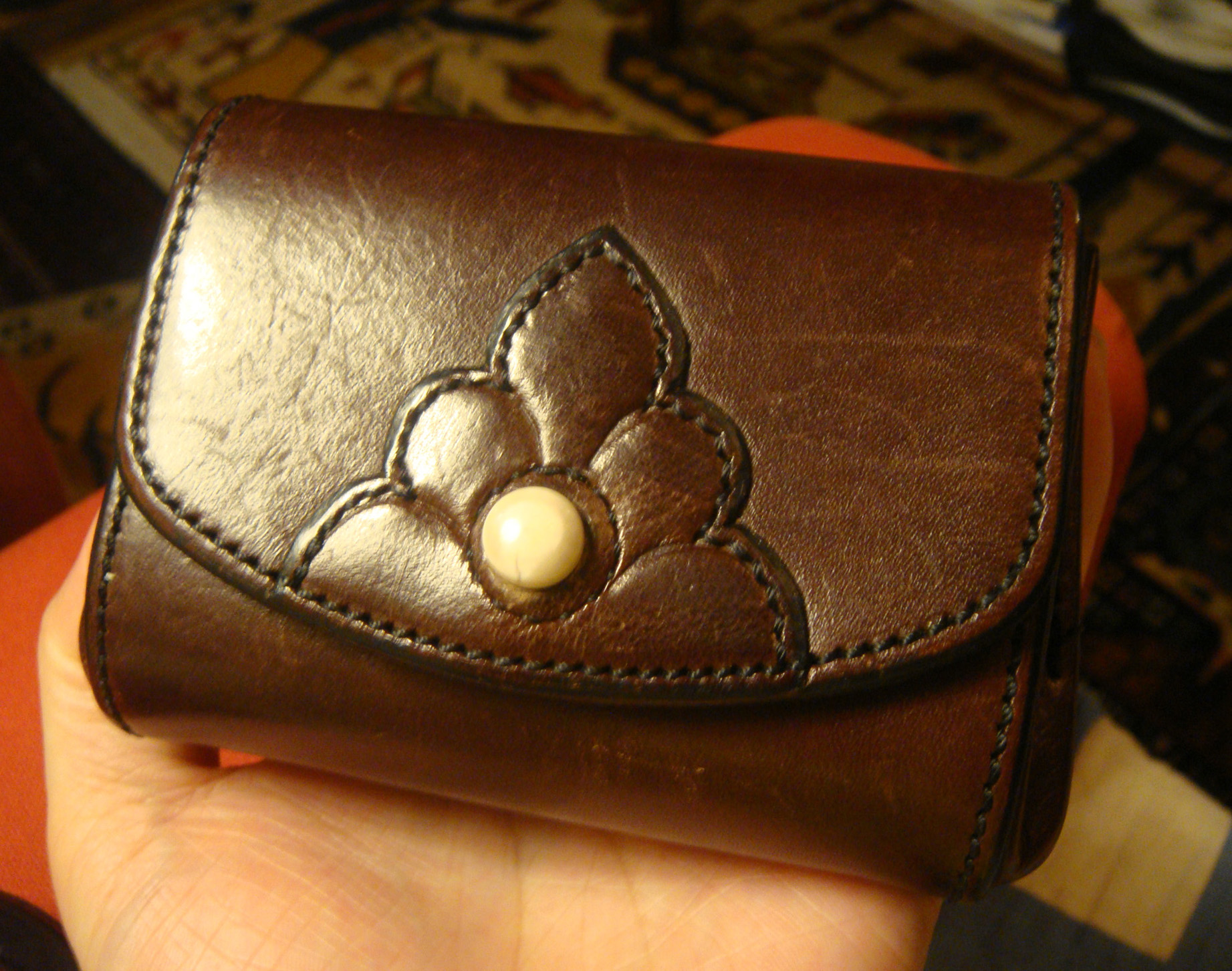 Hans Øster (ハンスオスター)レザーウォレット 経年感 比較 – twelve