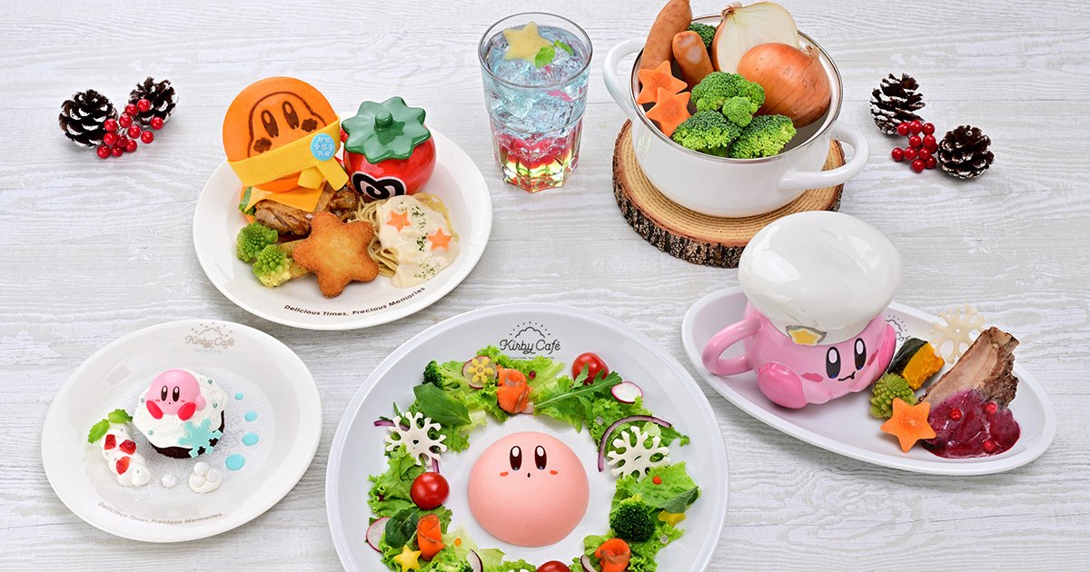 カービィカフェ WINTER 2025」が11月12日から開催！心も体もぽかぽかに