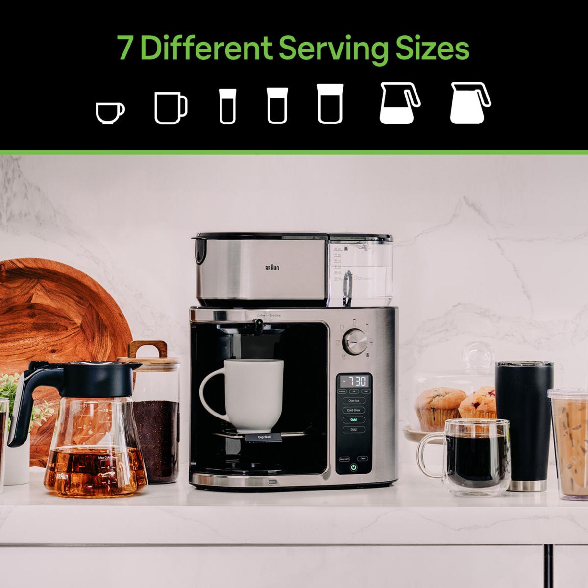 Braun MultiServe Drip Coffee | HSN