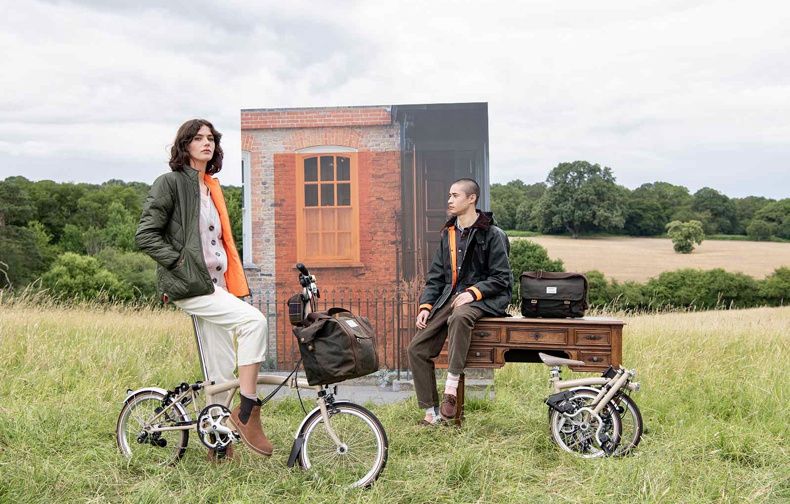 CapoVelo.com - Brompton Partners with Barbour on Special Edition
