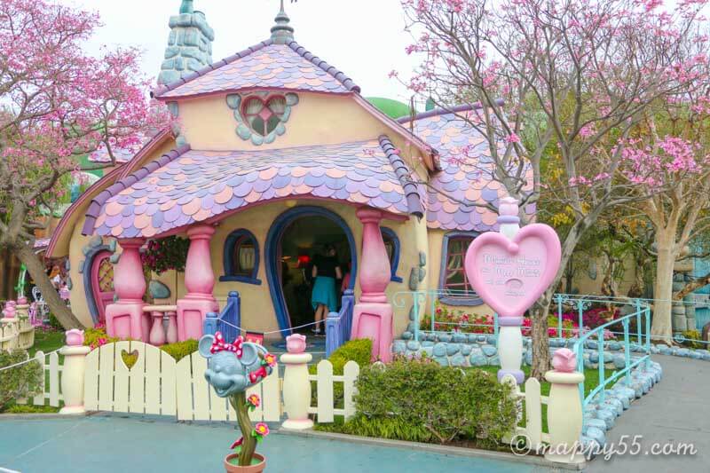 グリーティング】ミッキーとミニーの家でのグリの待ち時間は