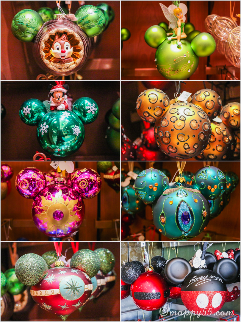 カリフォルニアディズニーで買えるクリスマスグッズ 【オーナメント編