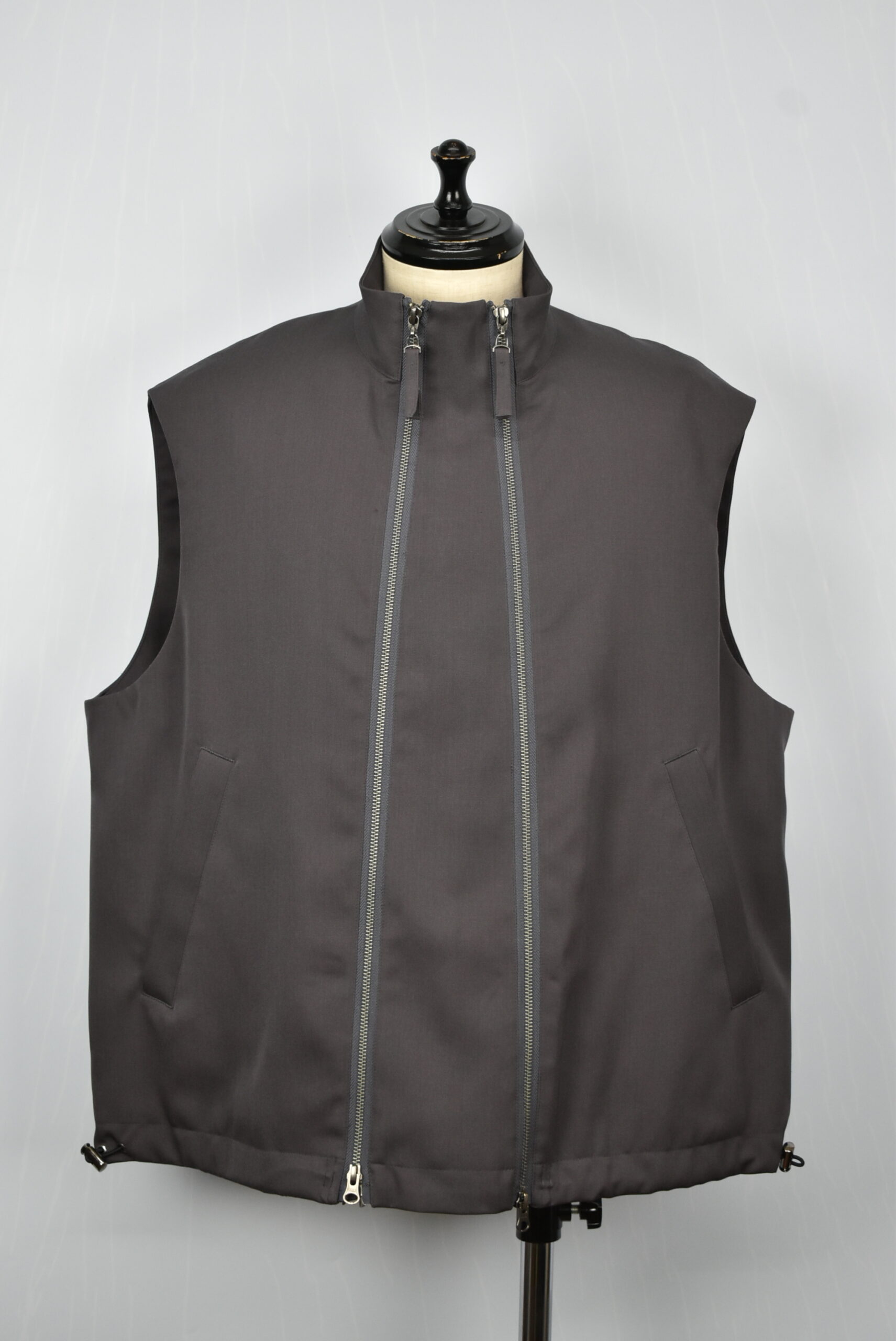 UJOH / W Zip-up Vest - good LIFE STORE