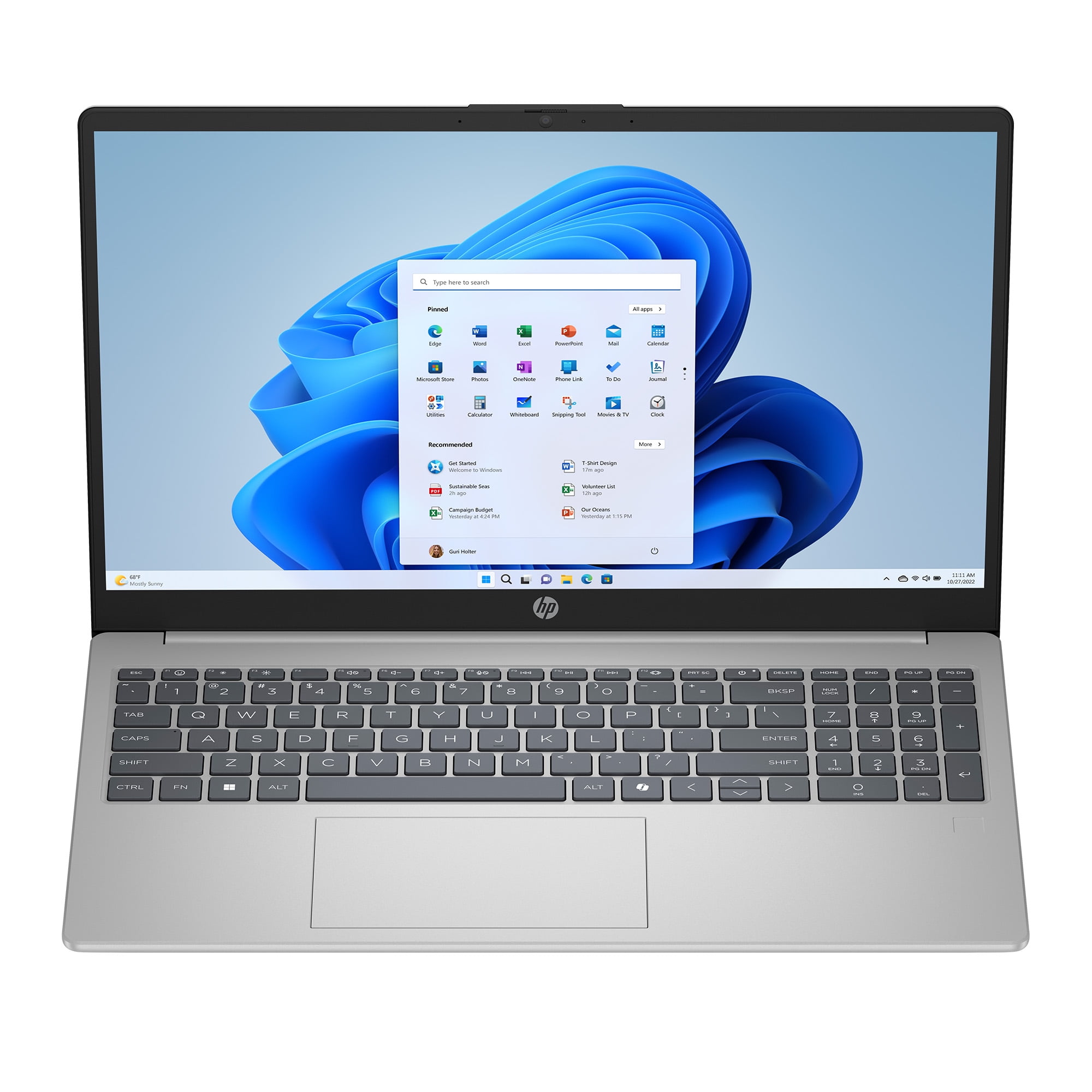 HP 15.6 inch Windows 11 Laptop intel Core i3-N305 8GB RAM 256GB