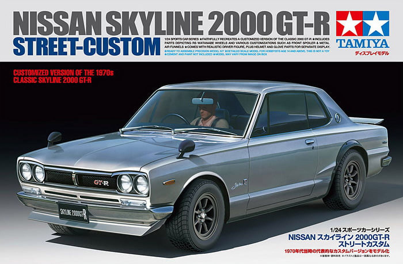 1/24 Nissan Skyline 2000 GT-R Street Custom Car - Walmart.com