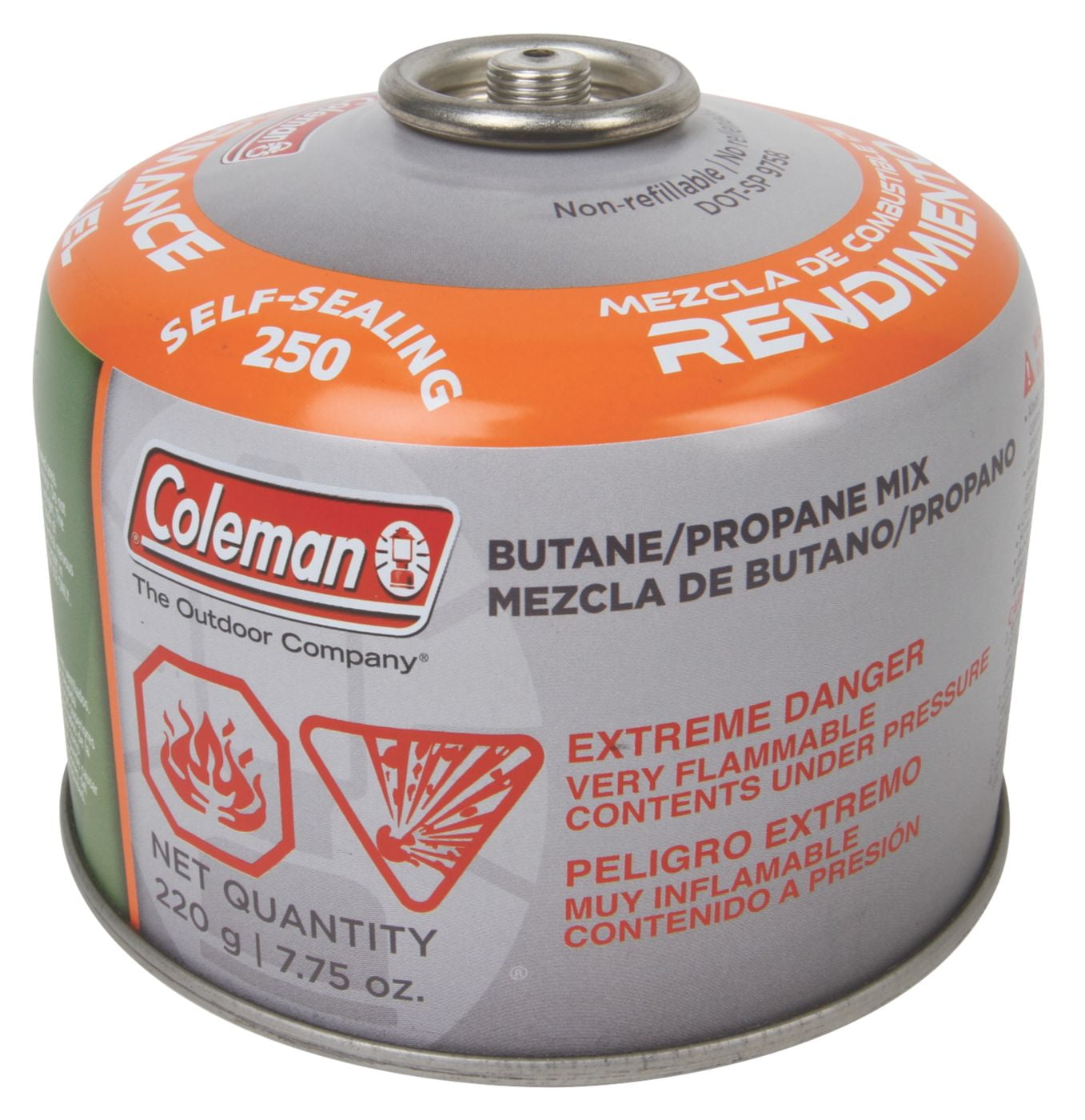 Coleman Butane/Propane Mix Fuel, 220g - Walmart.com