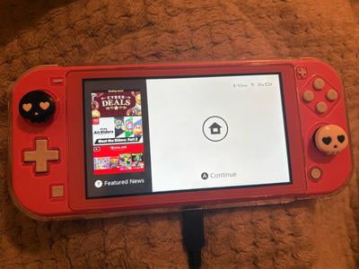 Nintendo Switch Lite Console, Coral, Handheld Portable Gaming