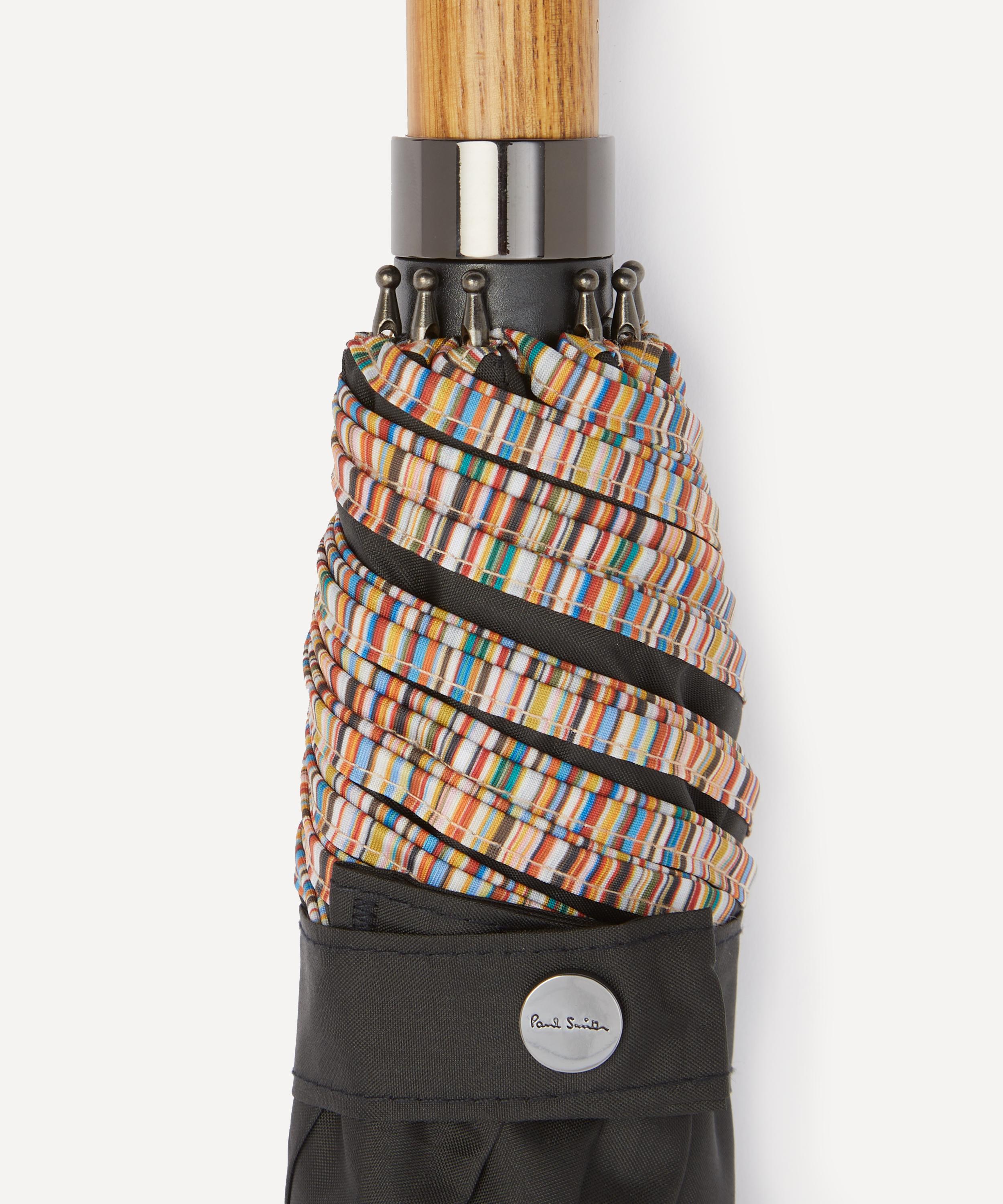 Paul Smith Signature Stripe Compact Umbrella | Liberty