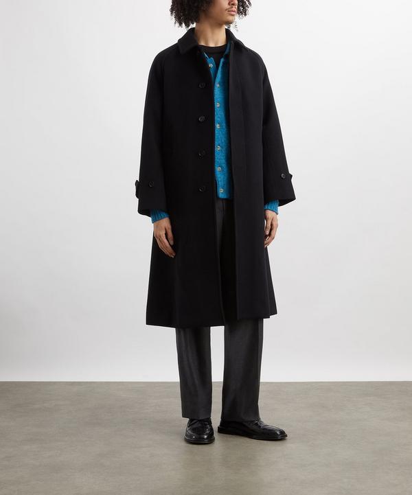 Auralee Super-Fine Wool Mosser Soutien Collar Coat | Liberty
