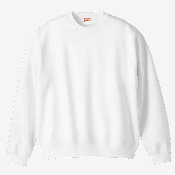 5044 クルーネック 裏パイル スウェット :: 創業50年 信頼のTシャツ