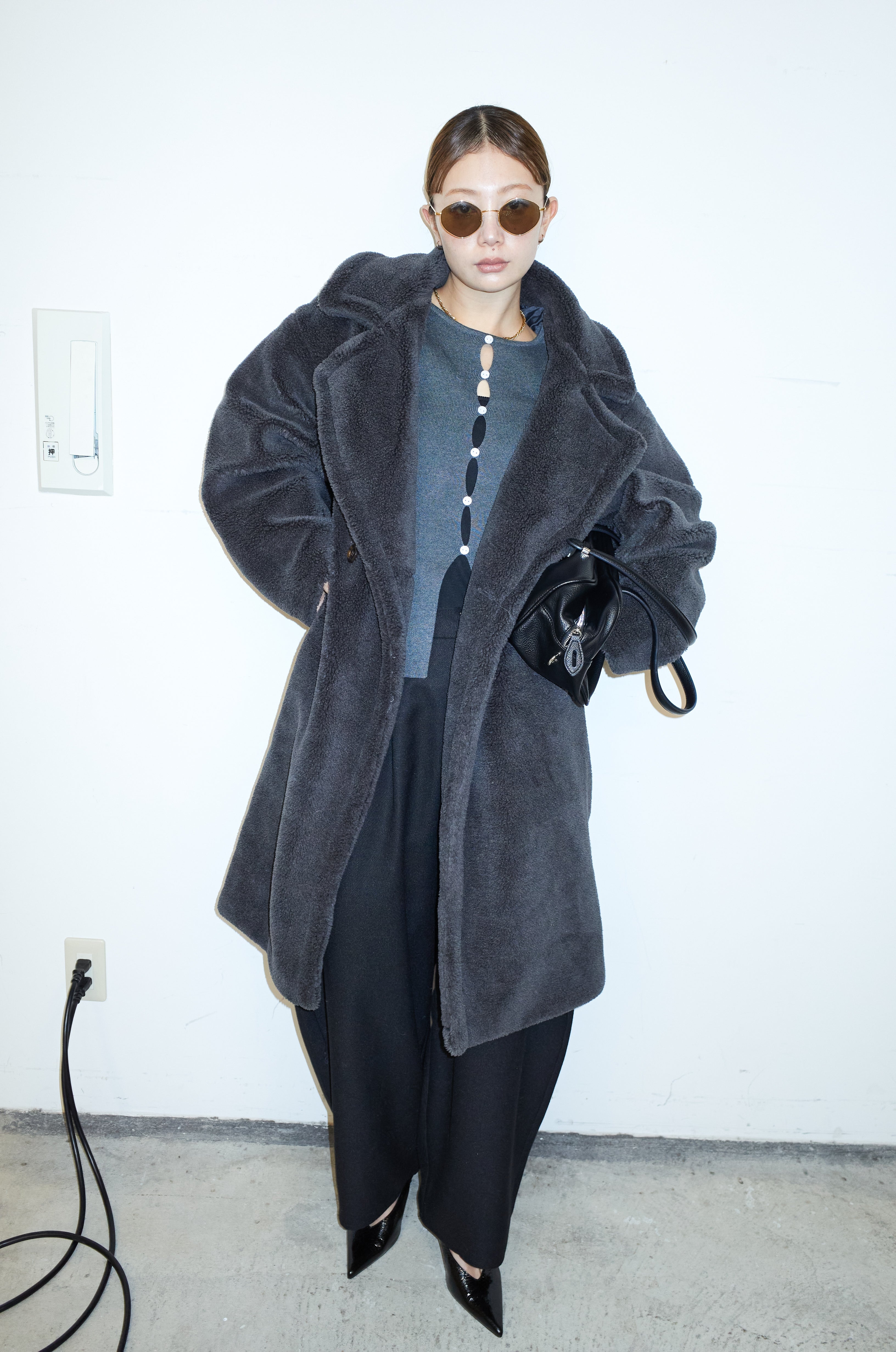 予約]テディロングコート – IAMALPHA