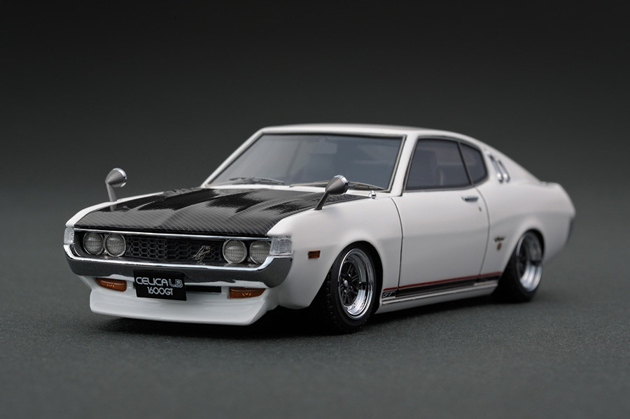 IG0490 1/43 Toyota Celica 1600GT LB (TA27) White | LINE UP