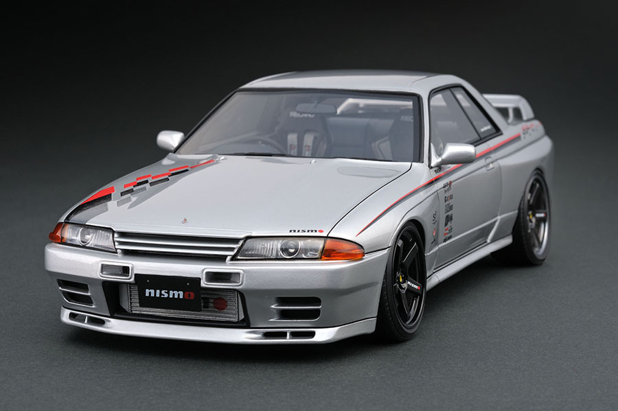 IG0498 1/18 Nismo R32 GT-R S-tune Jet Silver Metallic | LINE UP